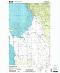 Bow Washington Historical topographic map, 1:24000 scale, 7.5 X 7.5 Minute, Year 1998