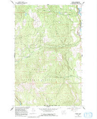 Boyds Washington Historical topographic map, 1:24000 scale, 7.5 X 7.5 Minute, Year 1969
