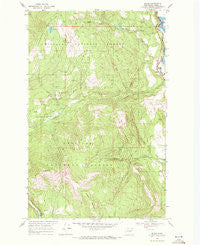Boyds Washington Historical topographic map, 1:24000 scale, 7.5 X 7.5 Minute, Year 1969