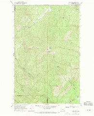 Boyer Mtn Washington Historical topographic map, 1:24000 scale, 7.5 X 7.5 Minute, Year 1968