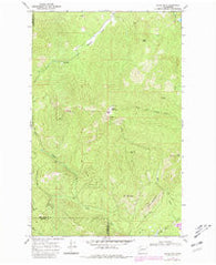 Boyer Mtn Washington Historical topographic map, 1:24000 scale, 7.5 X 7.5 Minute, Year 1968
