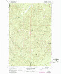 Boyer Mtn Washington Historical topographic map, 1:24000 scale, 7.5 X 7.5 Minute, Year 1968