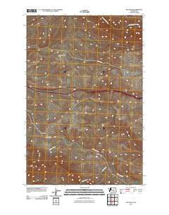 Boylston Washington Historical topographic map, 1:24000 scale, 7.5 X 7.5 Minute, Year 2011