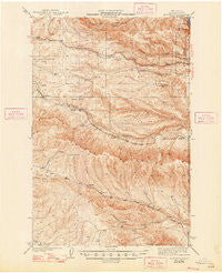 Boylston Washington Historical topographic map, 1:62500 scale, 15 X 15 Minute, Year 1943