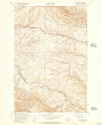 Boylston Washington Historical topographic map, 1:24000 scale, 7.5 X 7.5 Minute, Year 1953