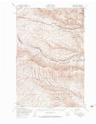 Boylston Washington Historical topographic map, 1:62500 scale, 15 X 15 Minute, Year 1953