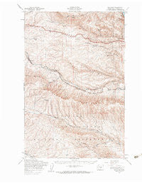 Boylston Washington Historical topographic map, 1:62500 scale, 15 X 15 Minute, Year 1953