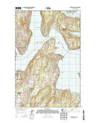 Bremerton East Washington Current topographic map, 1:24000 scale, 7.5 X 7.5 Minute, Year 2014