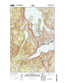 Bremerton West Washington Current topographic map, 1:24000 scale, 7.5 X 7.5 Minute, Year 2014