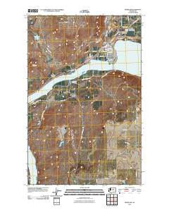 Brewster Washington Historical topographic map, 1:24000 scale, 7.5 X 7.5 Minute, Year 2011