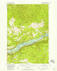 Bridal Veil Oregon Historical topographic map, 1:62500 scale, 15 X 15 Minute, Year 1954