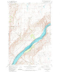 Bridgeport Point Washington Historical topographic map, 1:24000 scale, 7.5 X 7.5 Minute, Year 1980