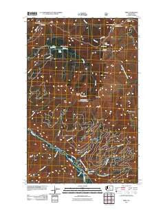 Brief Washington Historical topographic map, 1:24000 scale, 7.5 X 7.5 Minute, Year 2011