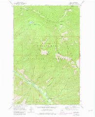Brief Washington Historical topographic map, 1:24000 scale, 7.5 X 7.5 Minute, Year 1968