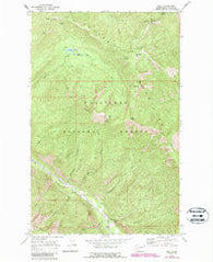 Brief Washington Historical topographic map, 1:24000 scale, 7.5 X 7.5 Minute, Year 1968