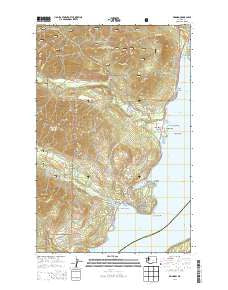 Brinnon Washington Current topographic map, 1:24000 scale, 7.5 X 7.5 Minute, Year 2014