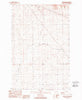 Broadax Draw Washington Historical topographic map, 1:24000 scale, 7.5 X 7.5 Minute, Year 1989