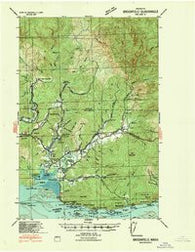 Brookfield Washington Historical topographic map, 1:62500 scale, 15 X 15 Minute, Year 1940