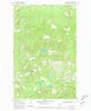 Browns Lake Washington Historical topographic map, 1:24000 scale, 7.5 X 7.5 Minute, Year 1968