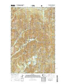 Browns Lake Washington Current topographic map, 1:24000 scale, 7.5 X 7.5 Minute, Year 2014