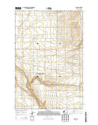 Bruce Washington Current topographic map, 1:24000 scale, 7.5 X 7.5 Minute, Year 2013