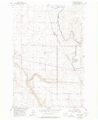 Bruce Washington Historical topographic map, 1:24000 scale, 7.5 X 7.5 Minute, Year 1954