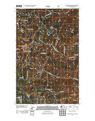 Buckhorn Mountain Washington Historical topographic map, 1:24000 scale, 7.5 X 7.5 Minute, Year 2011