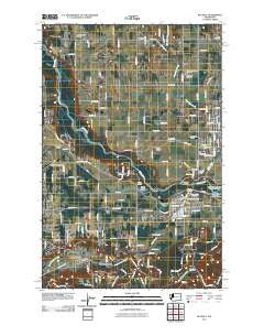 Buckley Washington Historical topographic map, 1:24000 scale, 7.5 X 7.5 Minute, Year 2011