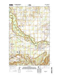Buckley Washington Current topographic map, 1:24000 scale, 7.5 X 7.5 Minute, Year 2014