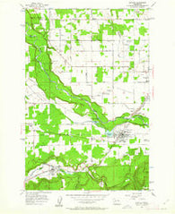 Buckley Washington Historical topographic map, 1:24000 scale, 7.5 X 7.5 Minute, Year 1956