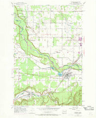 Buckley Washington Historical topographic map, 1:24000 scale, 7.5 X 7.5 Minute, Year 1956