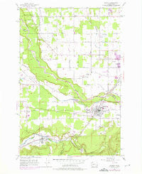 Buckley Washington Historical topographic map, 1:24000 scale, 7.5 X 7.5 Minute, Year 1956