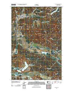 Bucoda Washington Historical topographic map, 1:24000 scale, 7.5 X 7.5 Minute, Year 2011