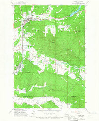 Bucoda Washington Historical topographic map, 1:24000 scale, 7.5 X 7.5 Minute, Year 1959