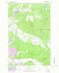 Bucoda Washington Historical topographic map, 1:24000 scale, 7.5 X 7.5 Minute, Year 1959