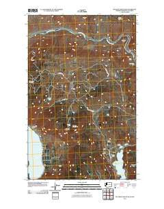 Bullfrog Mountain Washington Historical topographic map, 1:24000 scale, 7.5 X 7.5 Minute, Year 2011