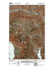 Bullfrog Mountain Washington Historical topographic map, 1:24000 scale, 7.5 X 7.5 Minute, Year 2011