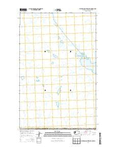 Bullfrog Mountain OE N Washington Current topographic map, 1:24000 scale, 7.5 X 7.5 Minute, Year 2014