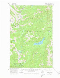 Bumping Lake Washington Historical topographic map, 1:62500 scale, 15 X 15 Minute, Year 1962