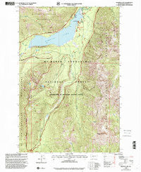 Bumping Lake Washington Historical topographic map, 1:24000 scale, 7.5 X 7.5 Minute, Year 2000