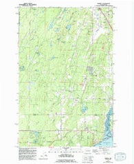 Burley Washington Historical topographic map, 1:24000 scale, 7.5 X 7.5 Minute, Year 1953