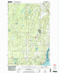 Burley Washington Historical topographic map, 1:24000 scale, 7.5 X 7.5 Minute, Year 1999