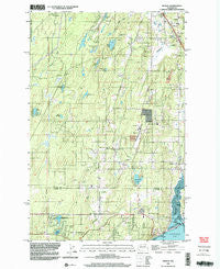Burley Washington Historical topographic map, 1:24000 scale, 7.5 X 7.5 Minute, Year 1999