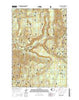 Burnt Peak Washington Current topographic map, 1:24000 scale, 7.5 X 7.5 Minute, Year 2014