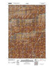 Burr Canyon Washington Historical topographic map, 1:24000 scale, 7.5 X 7.5 Minute, Year 2011