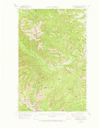 Buttermilk Butte Washington Historical topographic map, 1:62500 scale, 15 X 15 Minute, Year 1969