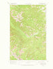 Buttermilk Butte Washington Historical topographic map, 1:62500 scale, 15 X 15 Minute, Year 1969