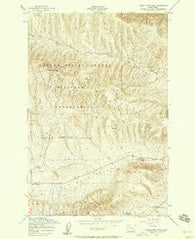 Cairn Hope Peak Washington Historical topographic map, 1:24000 scale, 7.5 X 7.5 Minute, Year 1948