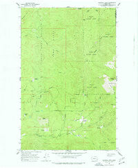 Calispell Peak Washington Historical topographic map, 1:24000 scale, 7.5 X 7.5 Minute, Year 1964