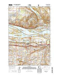 Camas Washington Current topographic map, 1:24000 scale, 7.5 X 7.5 Minute, Year 2013